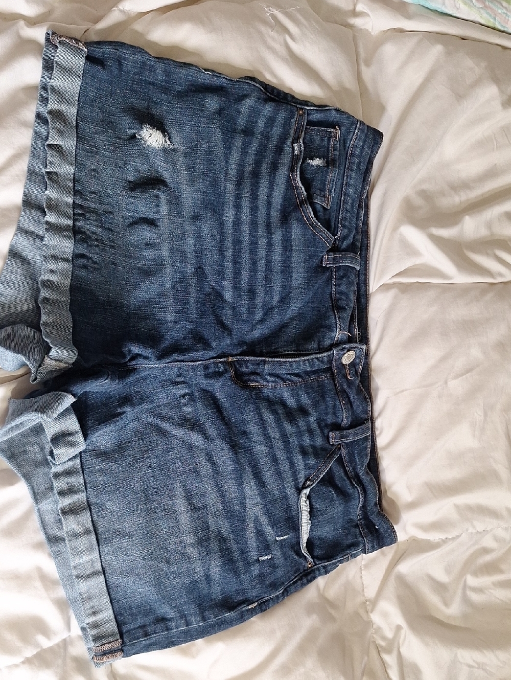 Wonens Size 18 Time And Tru Jean Shorts